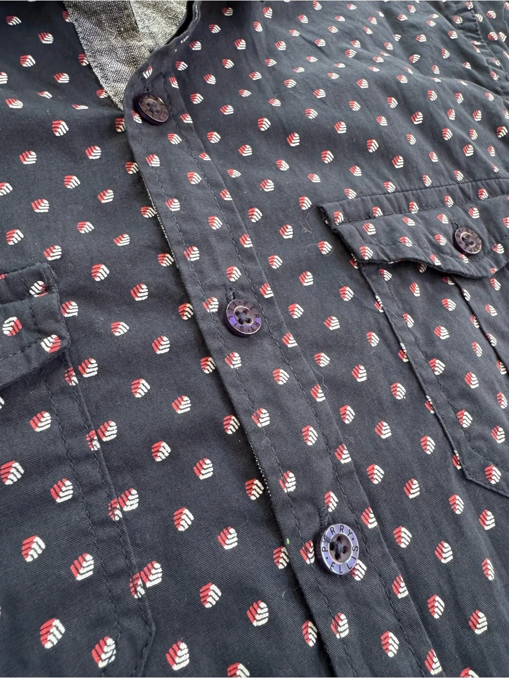 Boys Size 10 Perry Ellis Button-Up Shirt & DKNY Pants Outfit